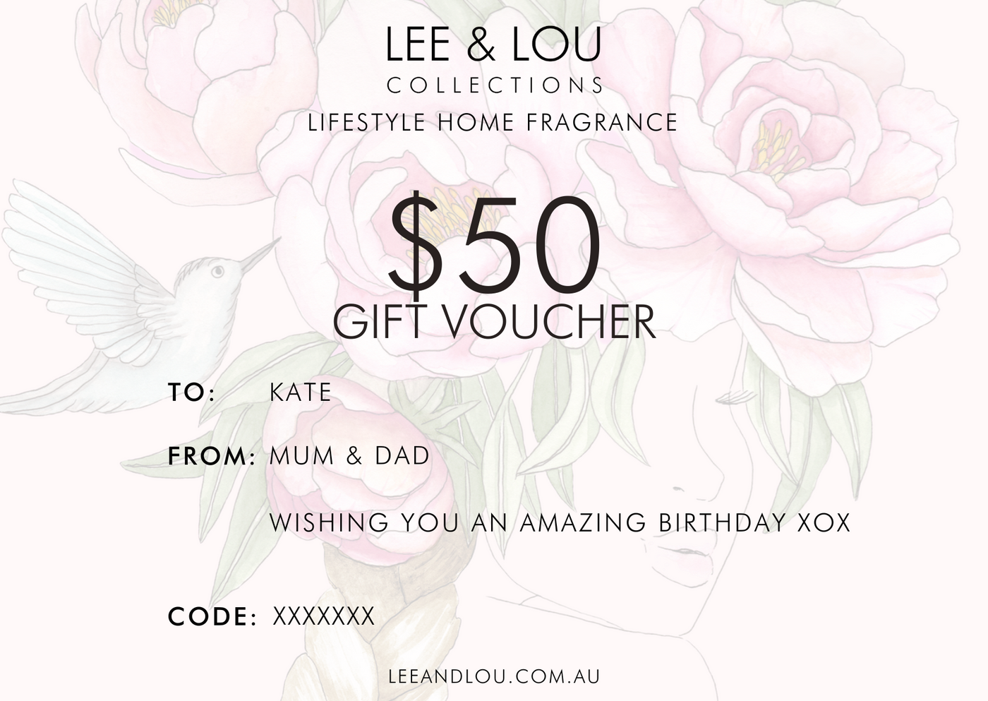 Gift Voucher - $50