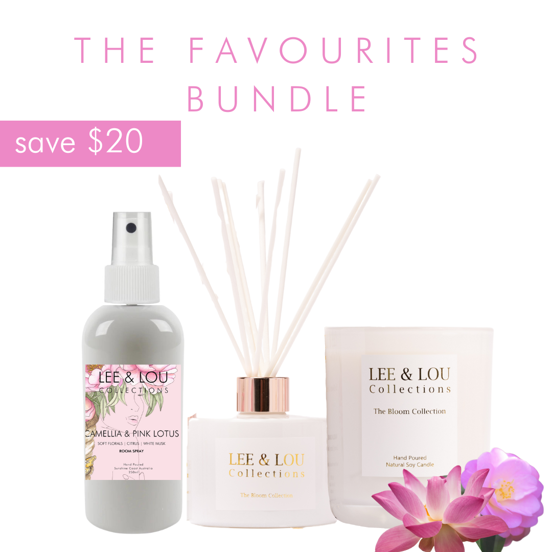 Camellia & Pink Lotus (Soft Florals | Citrus | White Musk ) - The Favourites Bundle