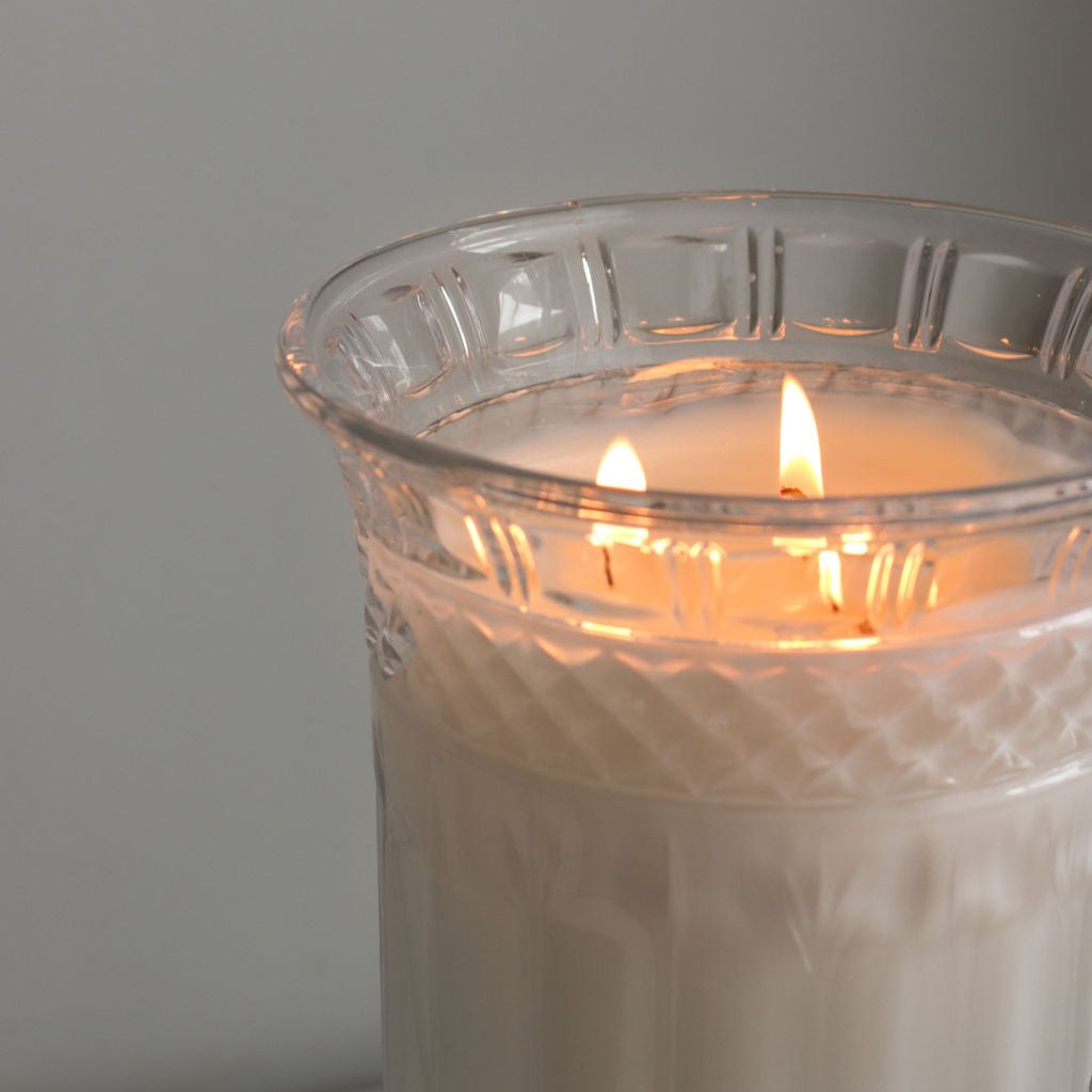 Unfragranced - Crystal Vase Candle | 200hr Burn **PRE ORDER**