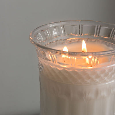 Pacific Summer (Banana Blossom | Apple | Coconut) - Crystal Vase Candle | 200hr Burn **PRE ORDER**