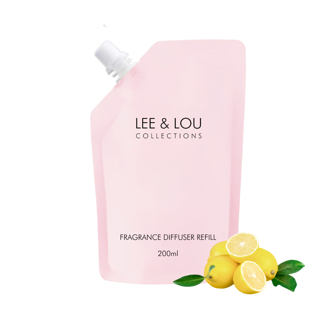 Limoncello (Lemon Peel | Leafy Green | Sugar Cane) - Scented Diffuser Refill 200ml