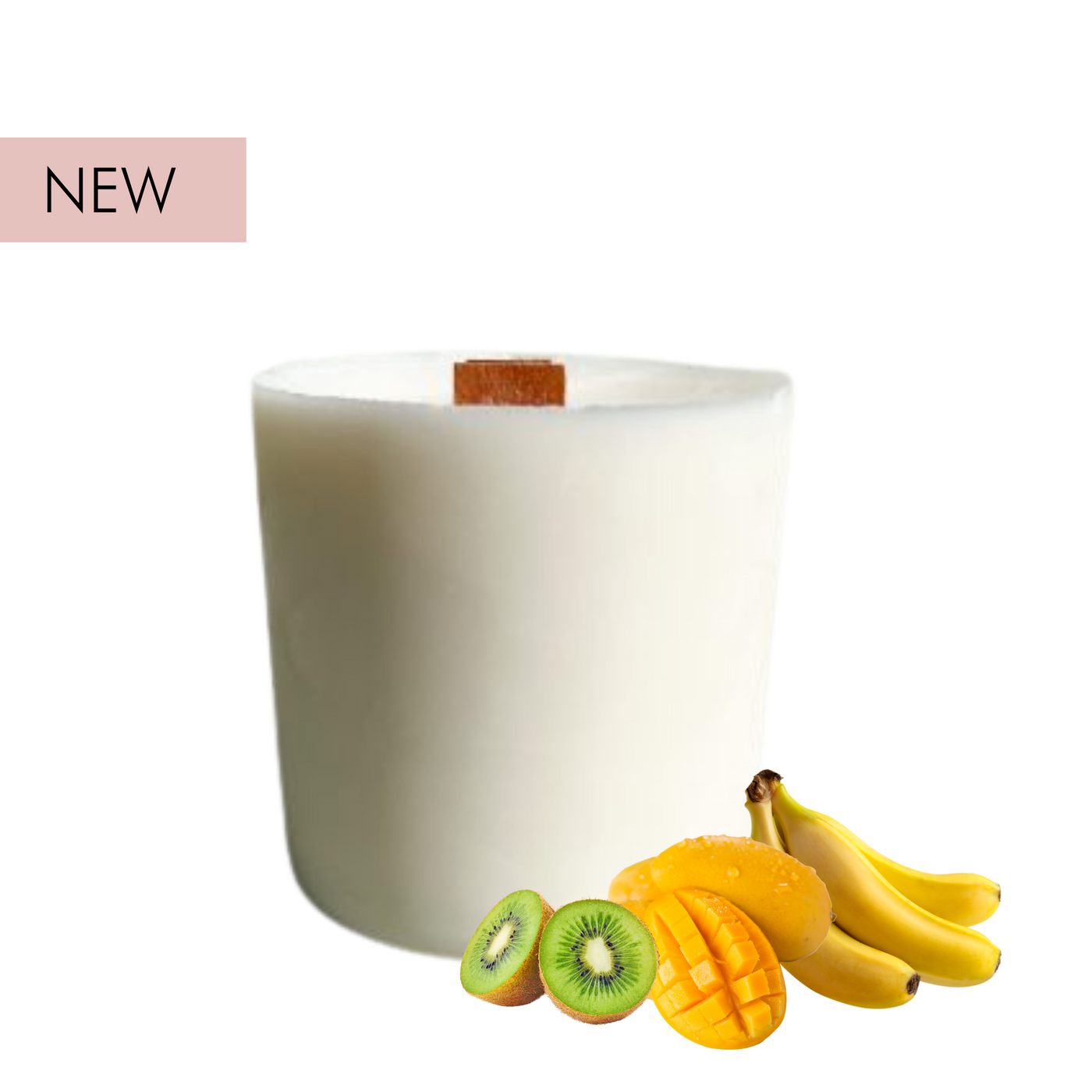 Monkey Farts (Kiwi Fruit | Mango | Banana) - REFILL for Bloom Candle | 50hr Burn