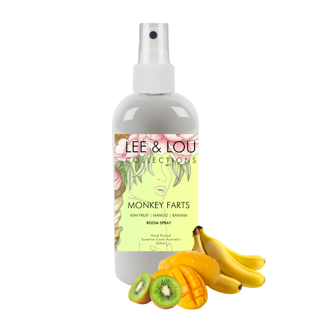 Monkey Farts (Kiwi Fruit | Mango | Banana) - Room Spray 250ml