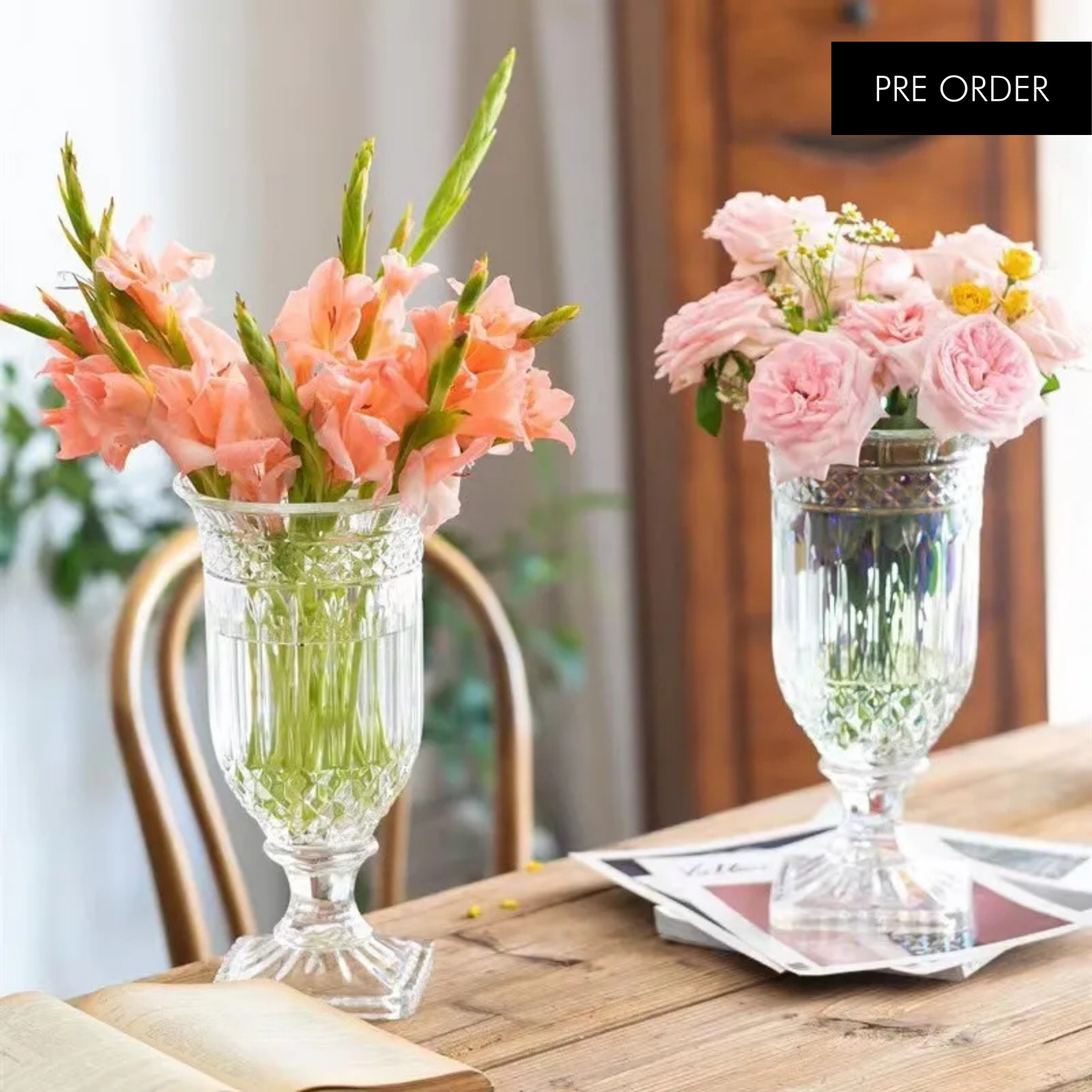 Crystal Design Vase **PRE ORDER**