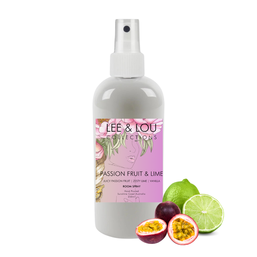 Passion Fruit & Lime (Juicy Passion Fruit | Zesty Lime | Vanilla) - Room Spray 250ml