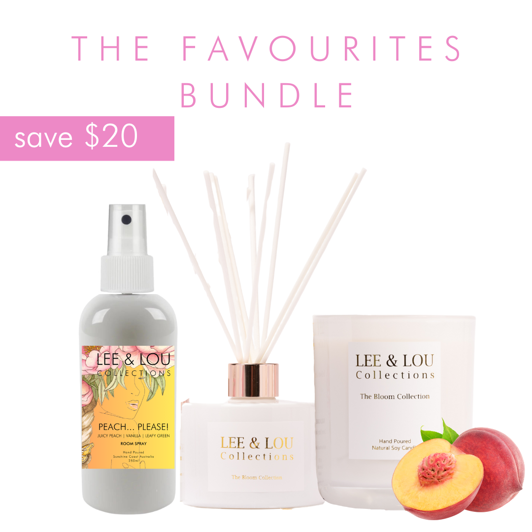 Peach... Please! (Juicy Peach | Vanilla | Leafy Green ) - The Favourites Bundle