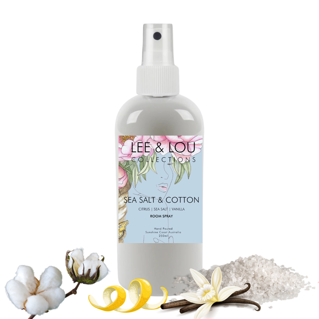 Sea Salt & Cotton (Citrus | Sea Salt | Vanilla) - Room Spray 250ml