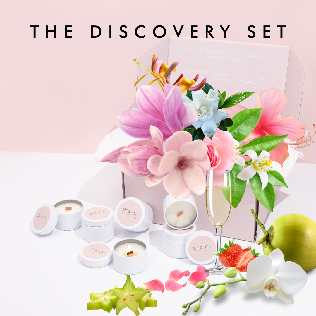 THE DISCOVERY SET - 18 Sample Candles